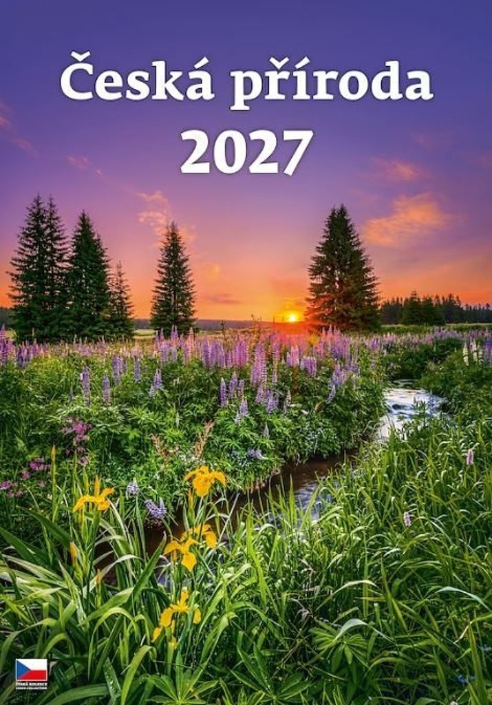 Kalendář nástěnný 2027 - Česká příroda