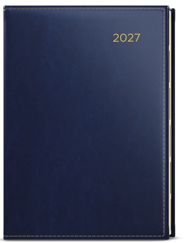 Týdenní diář 2027 Oskar Premier A5 modrá