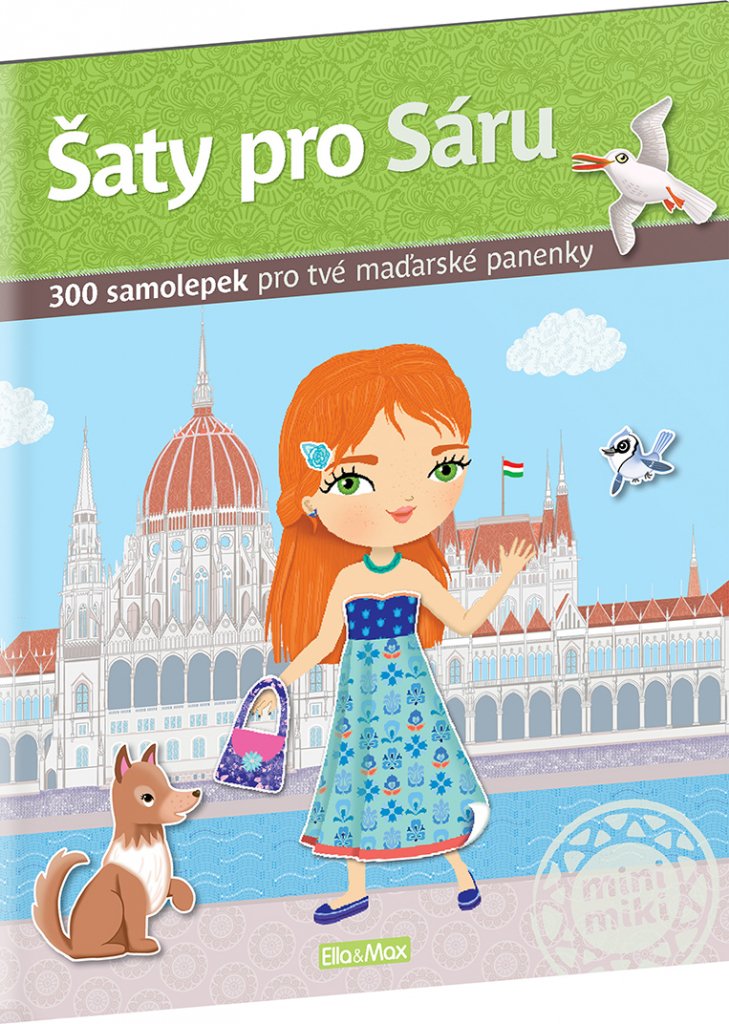 Šaty pro Sáru - 300 samolepek pro tvé maďarské panenky