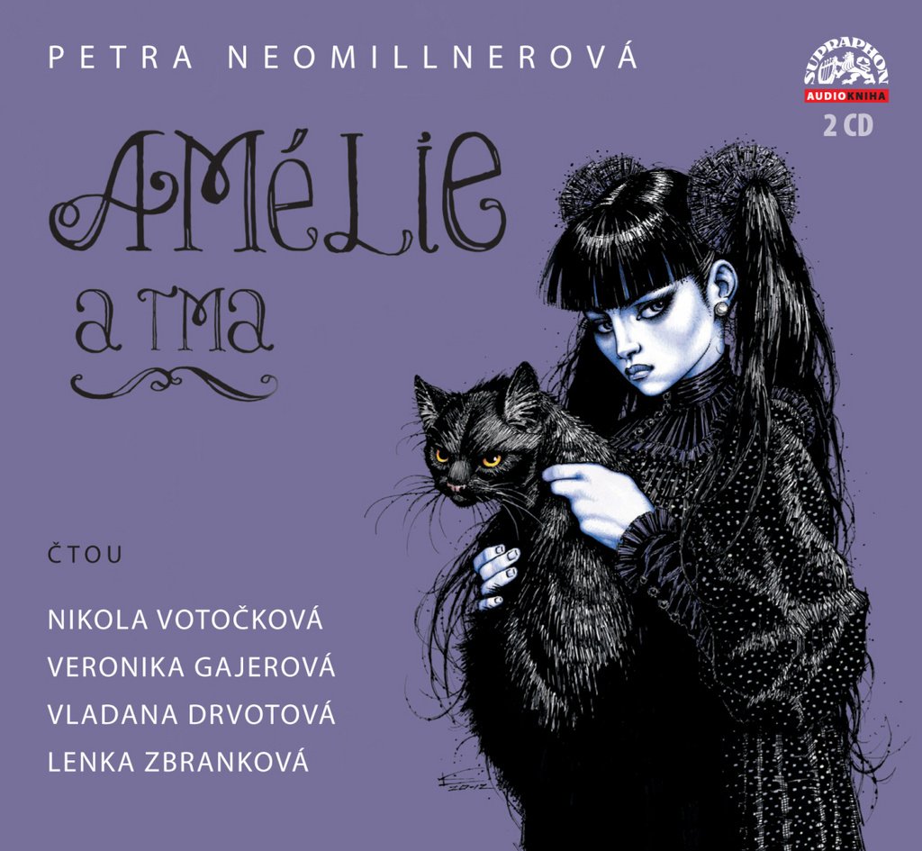Neomillnerová: Amélie a tma - 2 CD - audiokniha
