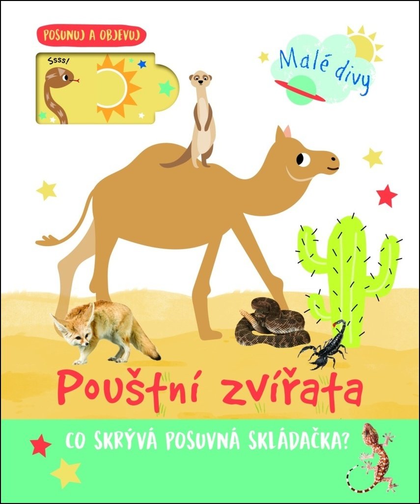 Pouštní zvířata - Co skrývá posuvná skládačka?