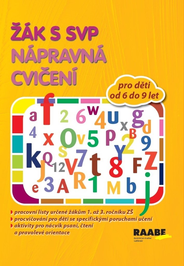 Žák s SVP - Nápravná cvičení