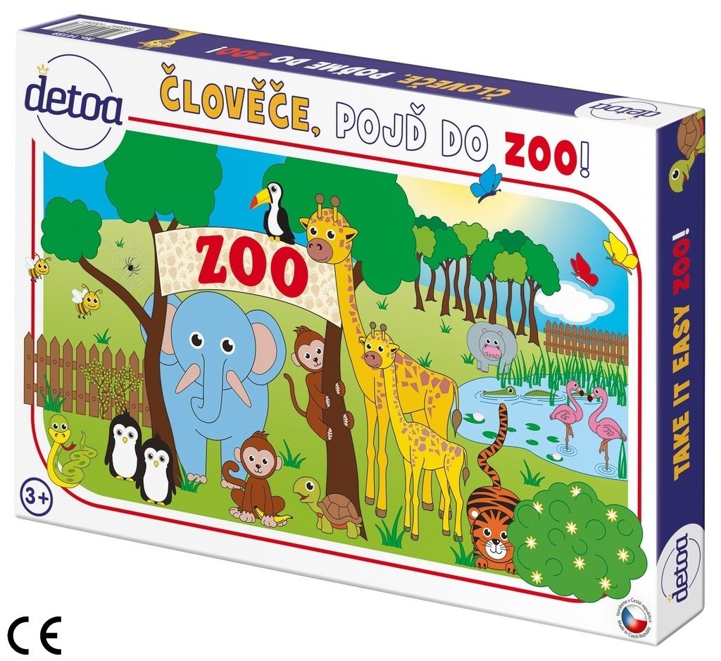 Člověče, pojď do ZOO! - společenská hra v krabici