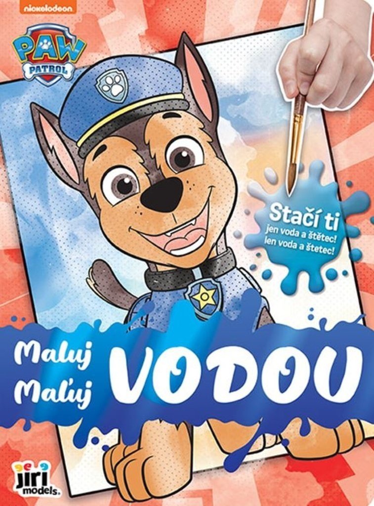 Tlapková patrola - Maluj vodou