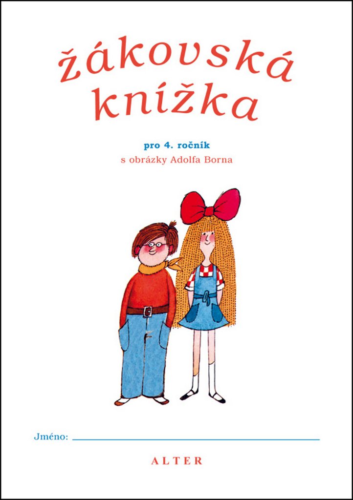 Žákovská knížka pro 4. ročník ZŠ