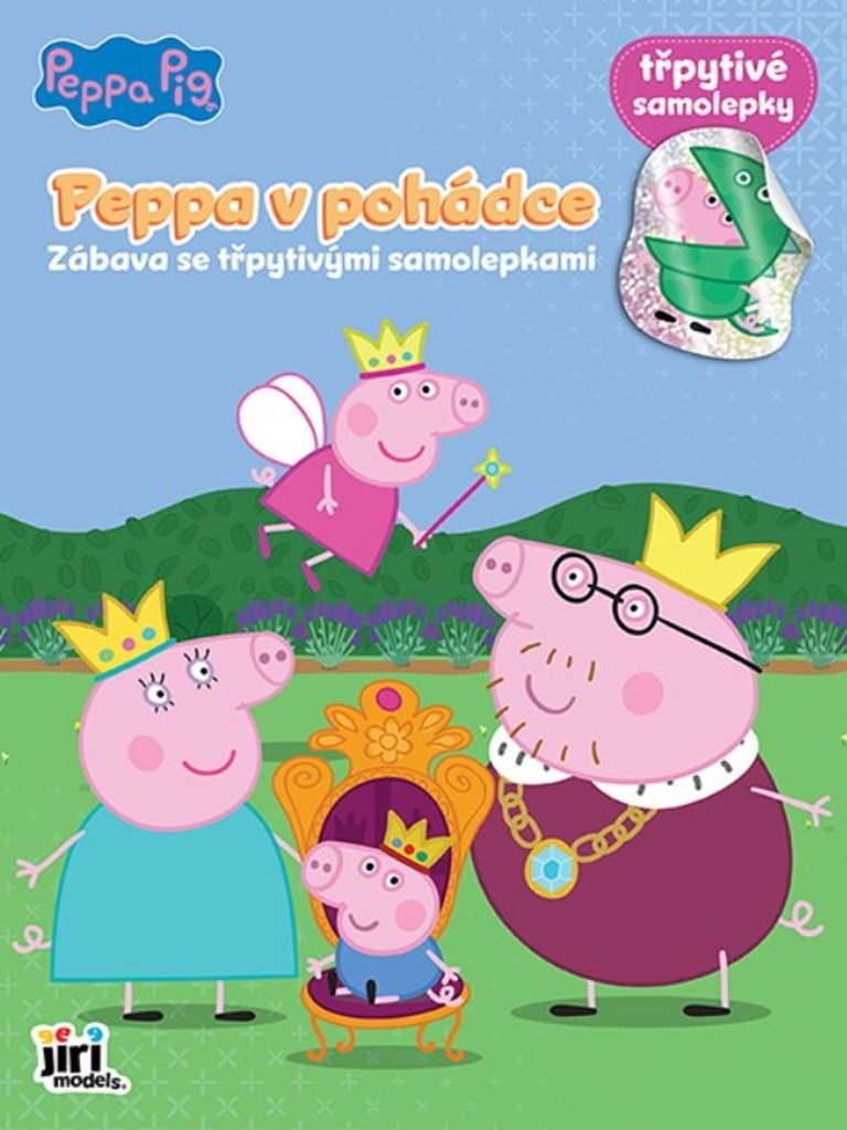 Prasátko Peppa - Zábava se třpytivými samolepkami