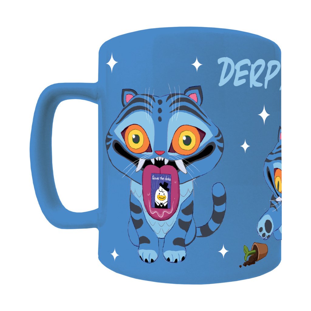 K-pop Demon Hunters chlupatý hrnek Derpy