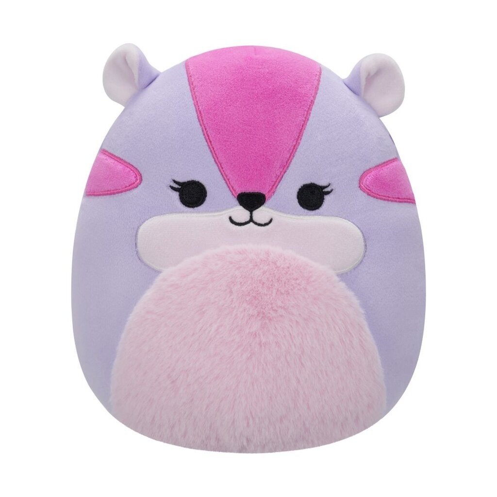 Squishmallows Fialovo-růžový chipmunk - Tamara