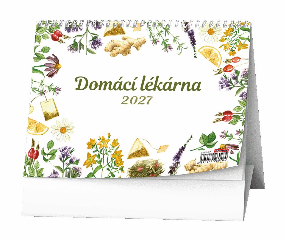 Stolní kalendář Domácí lékárna