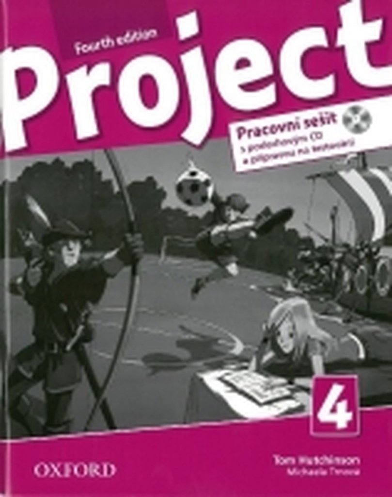 Project 4 Pracovní sešit s poslechovým CD a Project Online Practice (4th)