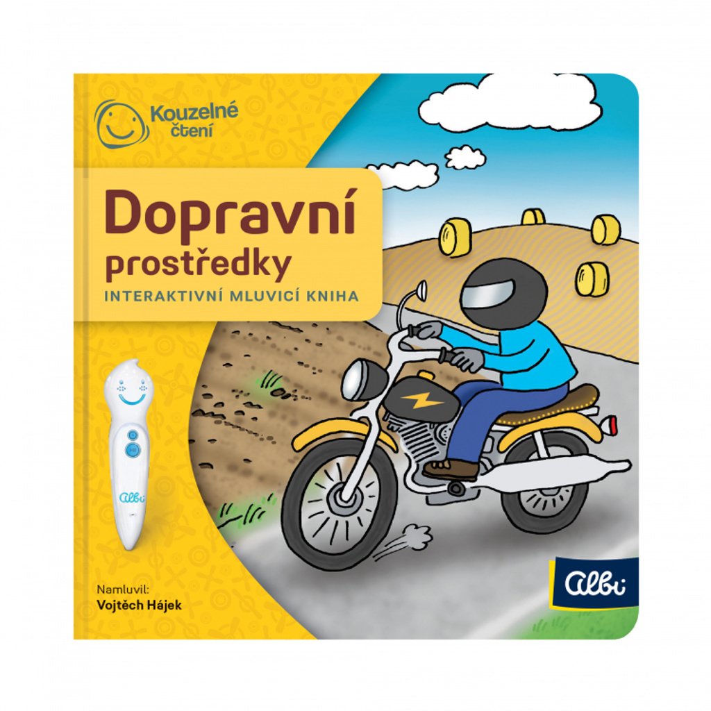 Kouzelné čtení minikniha pro nejmenší - dopravní prostředky