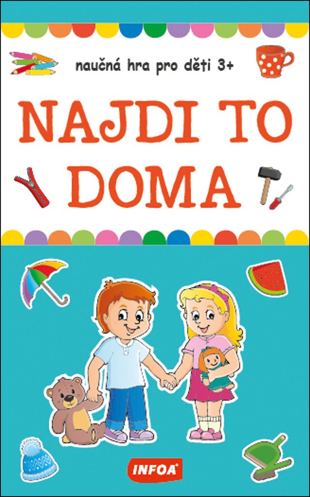 Výukové karty (krabička) - Najdi to doma - naučná hra pro děti 3+