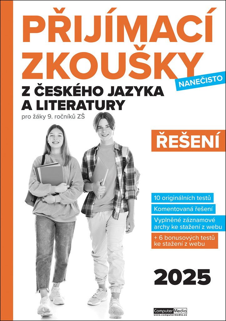 Přijímací zkoušky nanečisto z českého jazyka a literatury pro žáky 9. ročníků ZŠ (2025) -