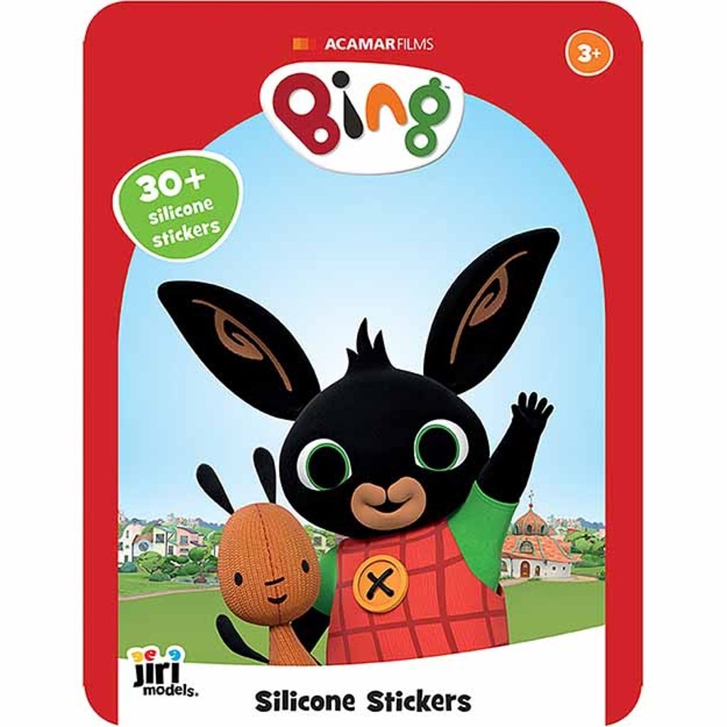 Bing - Hra se silikonovými samolepkami