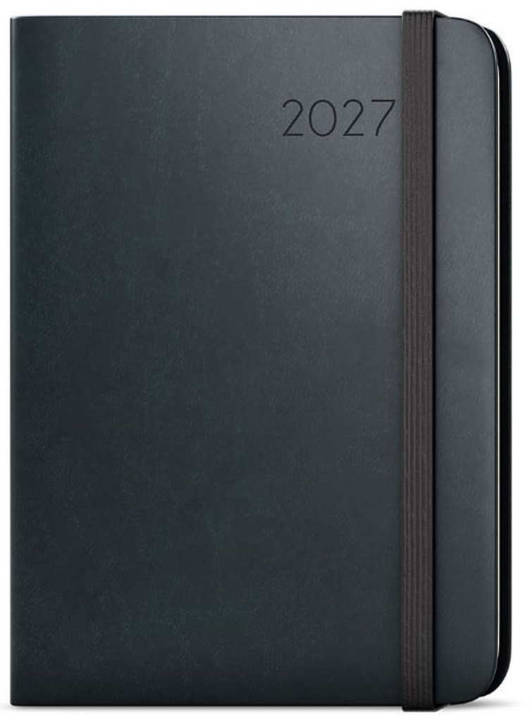 Týdenní diář 2027 Zoro Flexi A5 černá