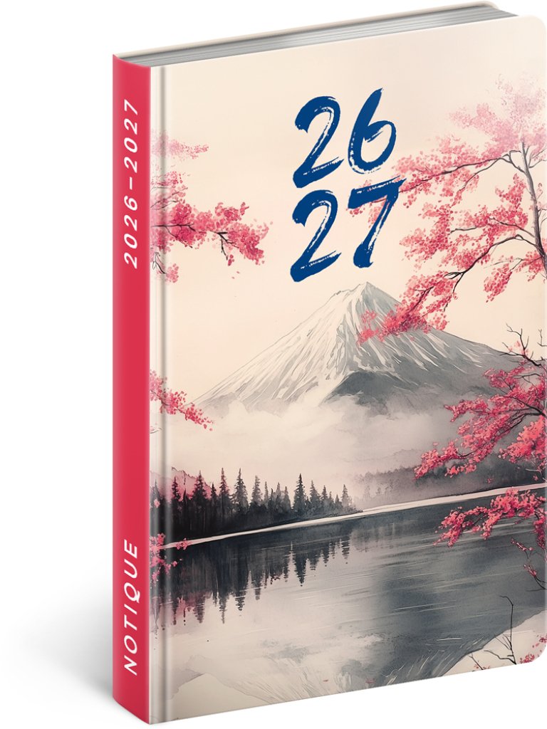 Diář 18měsíční 2026/2027 Petito - Japonsko, 11 x 16 cm