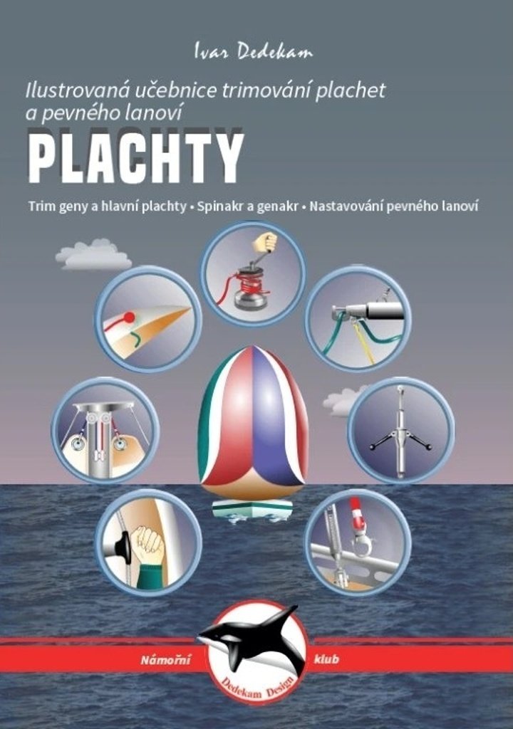 Plachty - Ilustrovaná učebnice trimování plachet a pevného lanoví