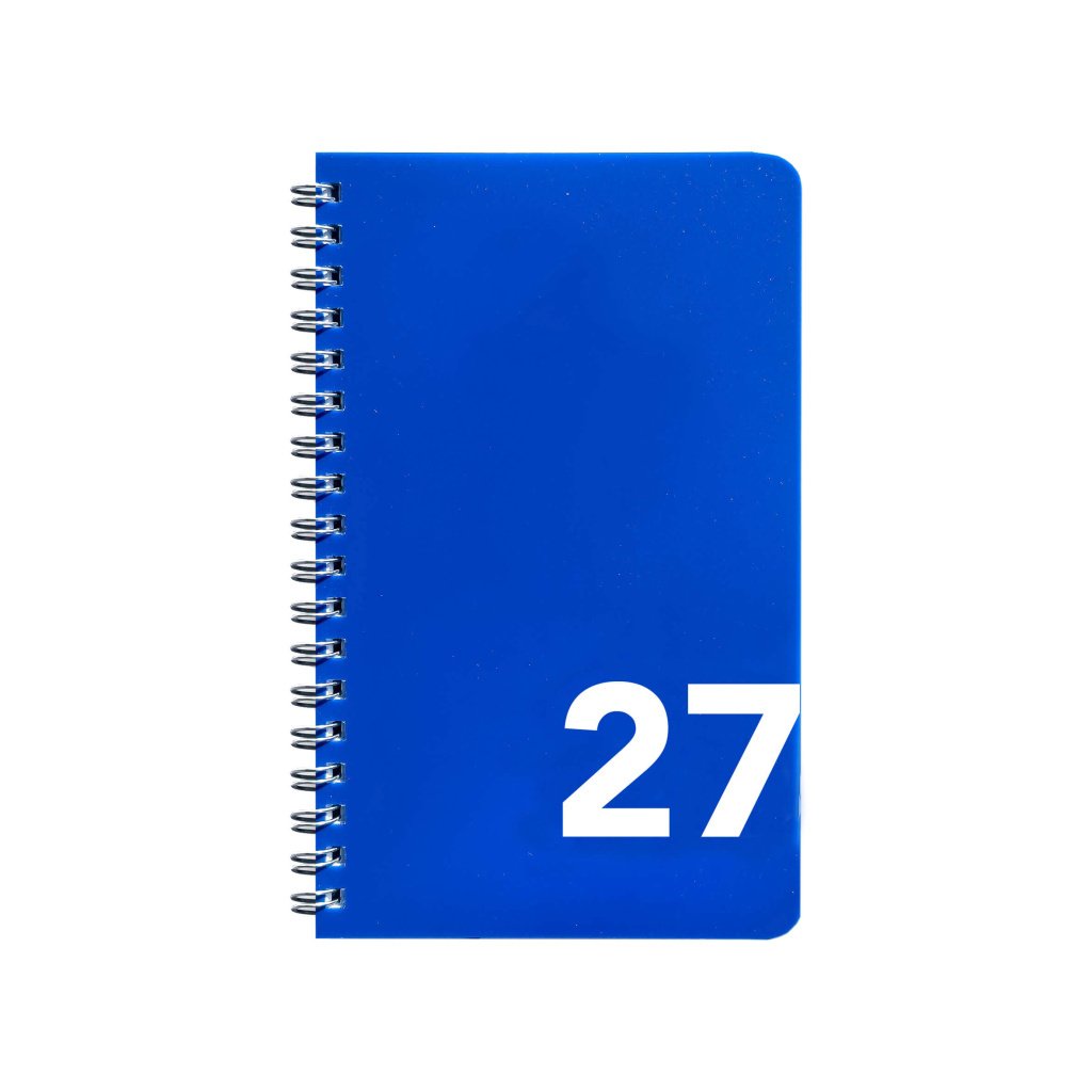 Diář 2027 14denní, modrý