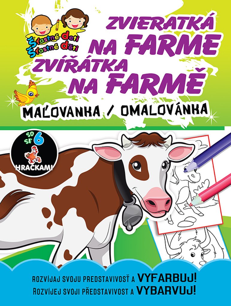 Zvieratká na farme Maľovanka