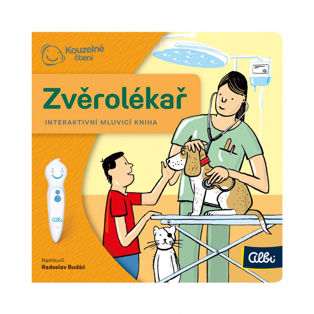 Minikniha Zvěrolékař - Interaktivní mluvící kniha