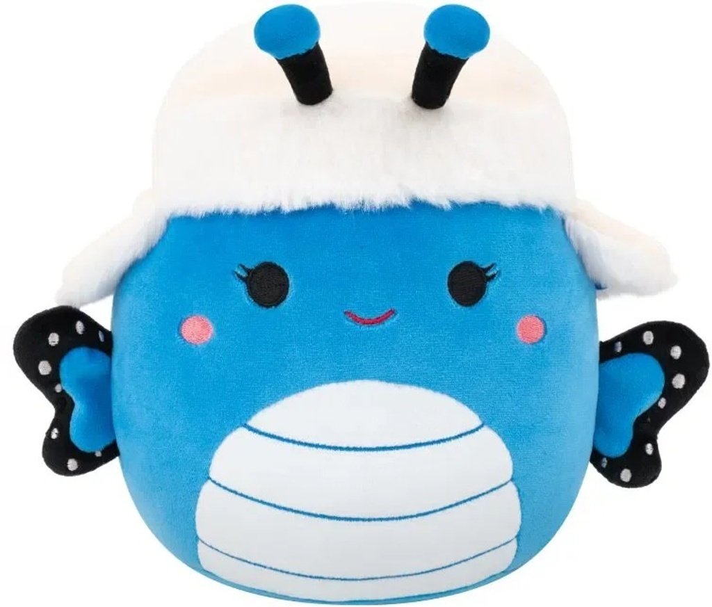 Squishmallows Motýl s čepicí - Waverly 13 cm