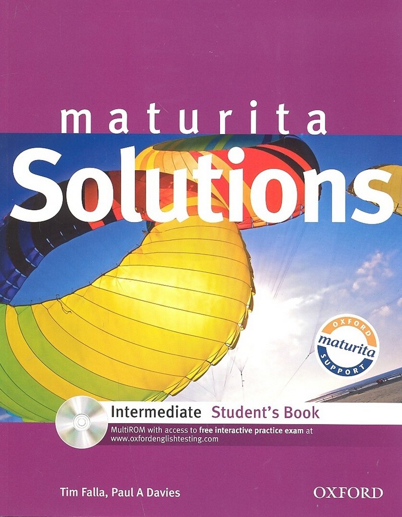 Maturita Solutions Intermediate Student's Book with Multi-ROM (CZEch Edition)