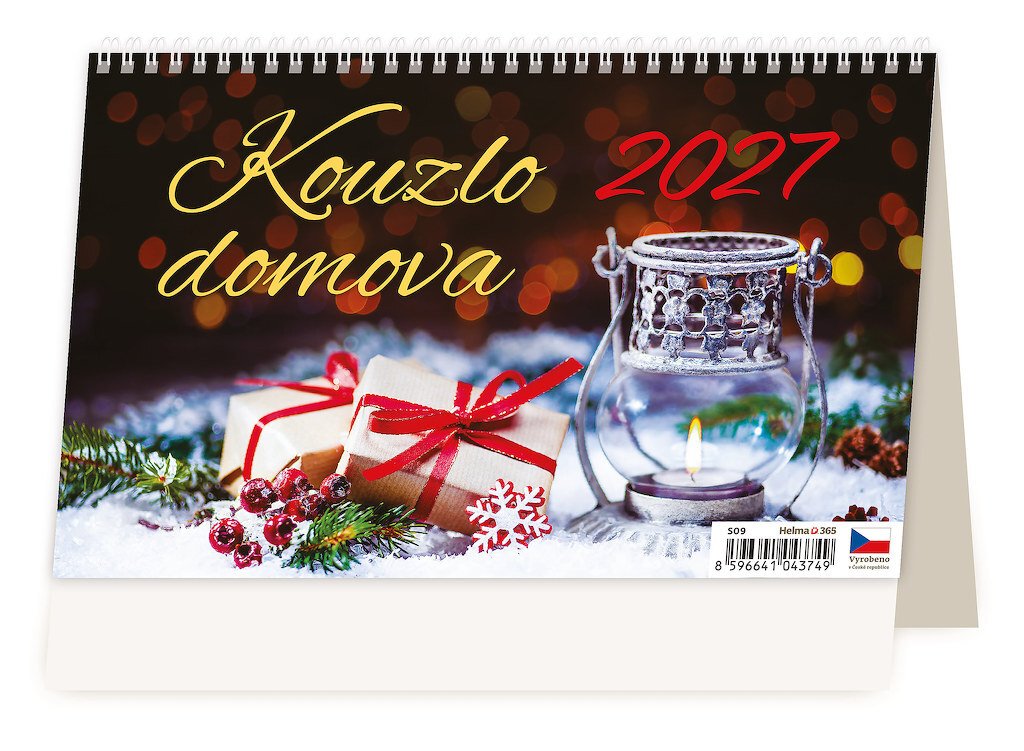 Kalendář stolní 2027 - Kouzlo domova