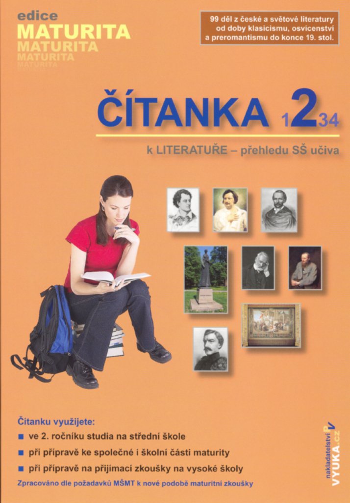 Čítanka k literatuře 2 - přehled SŠ učiva