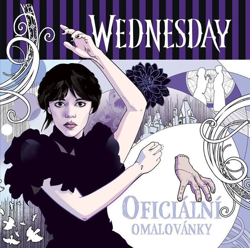 Wednesday - Oficiální omalovánky