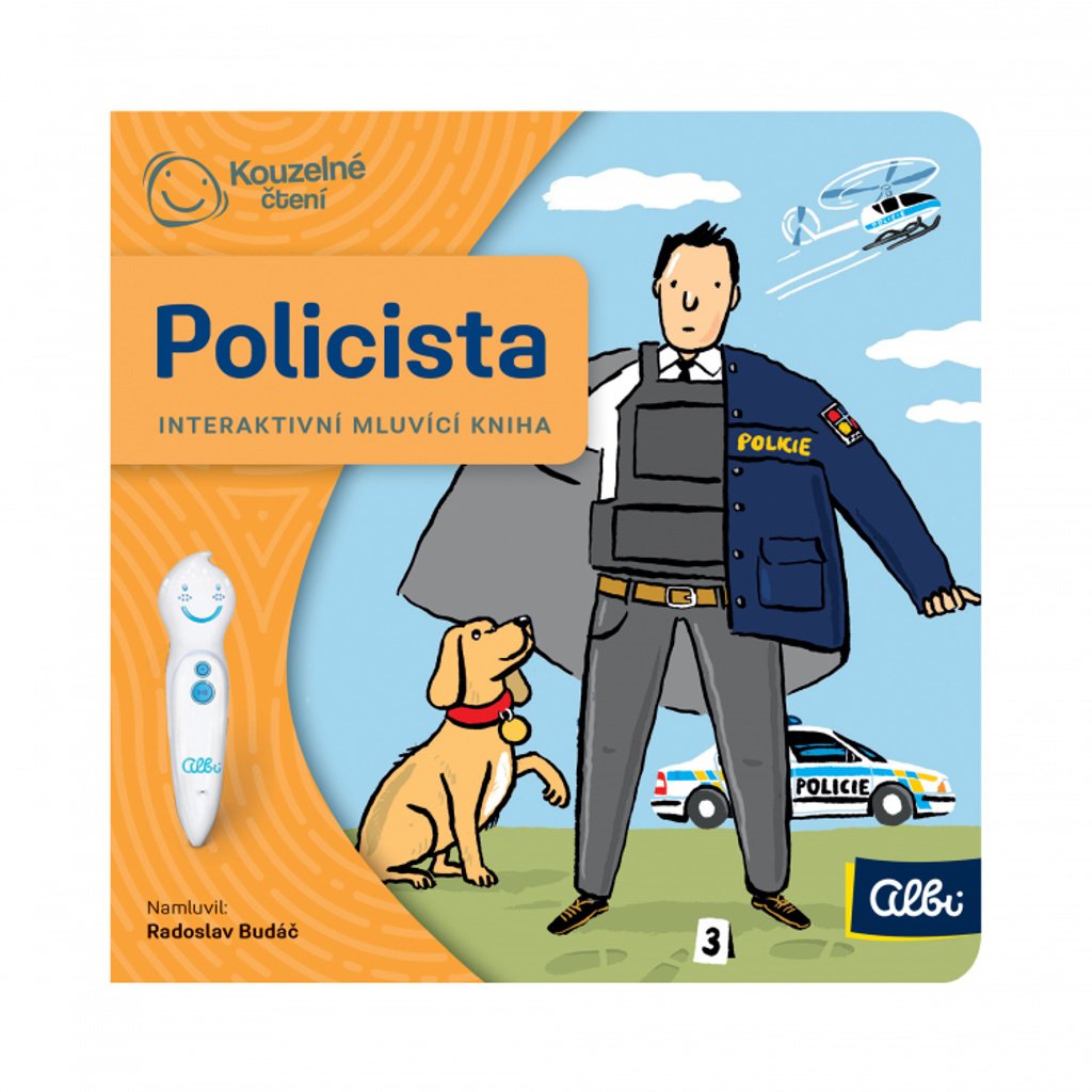 Kouzelné čtení minikniha pro nejmenší - policista