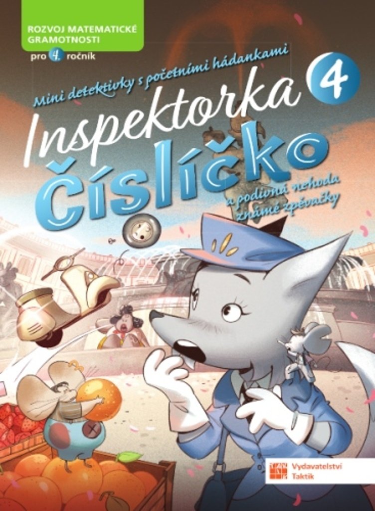Inspektorka Číslíčko 4 pro žáky 4. tříd