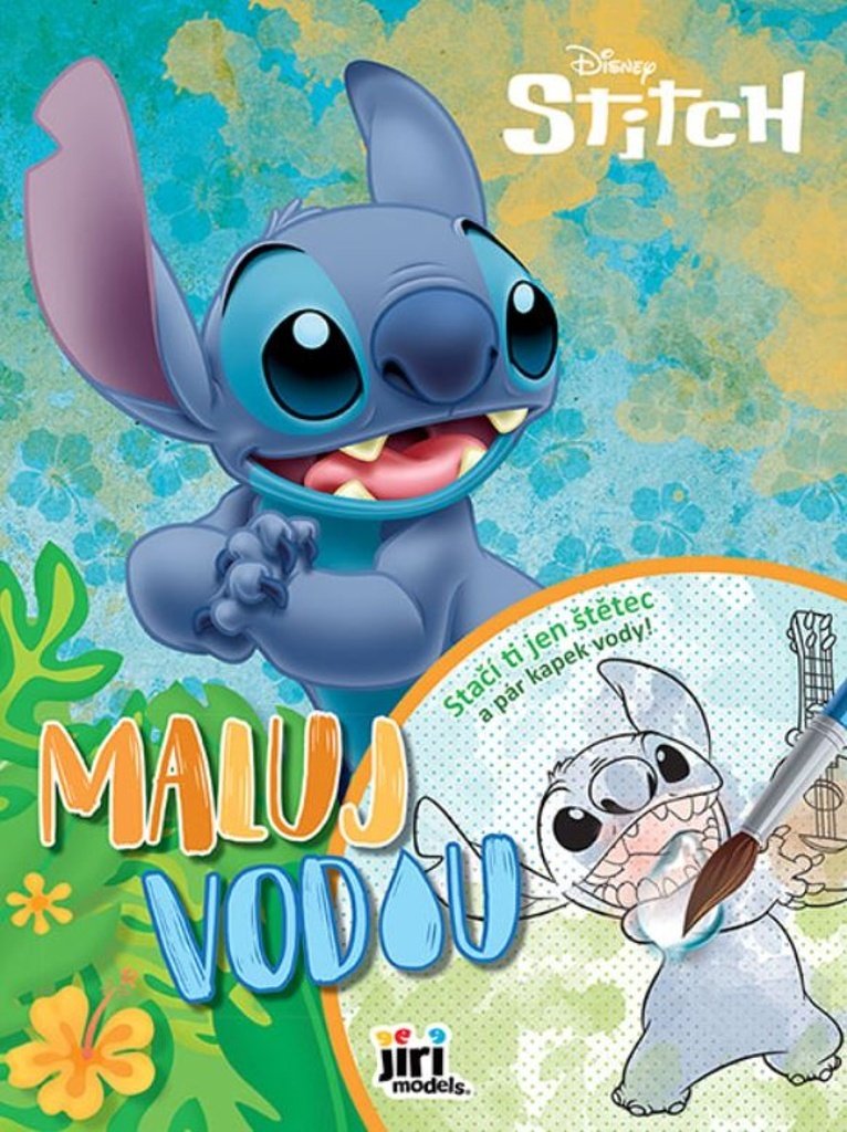 Lilo & Stitch - Maluj vodou A4