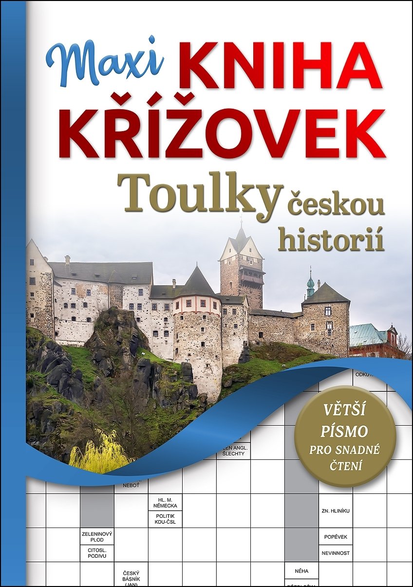 Maxi kniha křížovek - Toulky českou historií