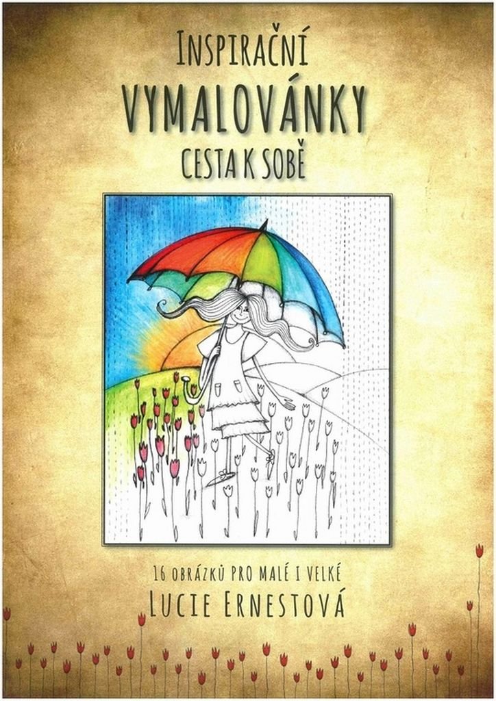 Vymalovánky s lepenou horní vazbou A4, 16 listů