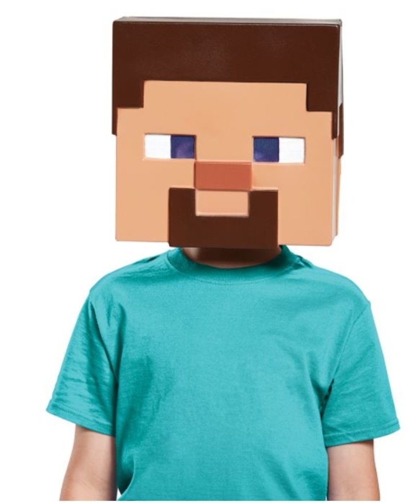 Minecraft maska Steve dětská
