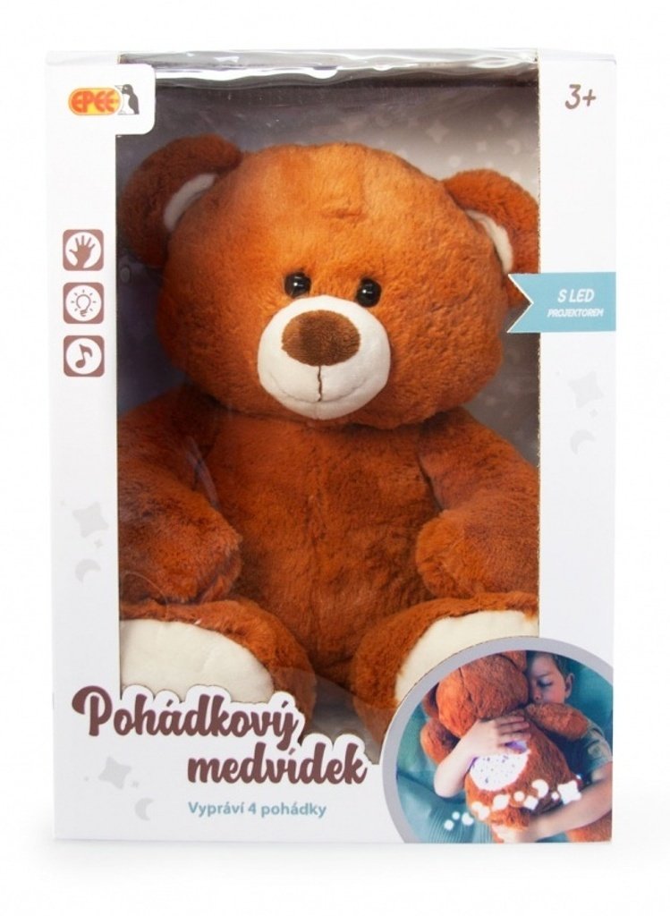 Pohádkový medvídek 30 cm v českém jazyce