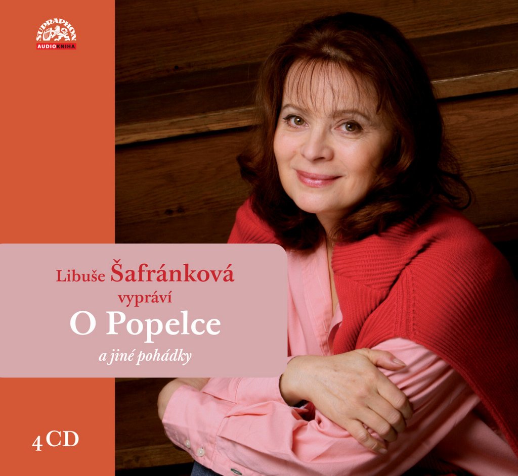 Libuše Šafránková vypráví o Popelce a jiné pohádky - 4CD - audiokniha