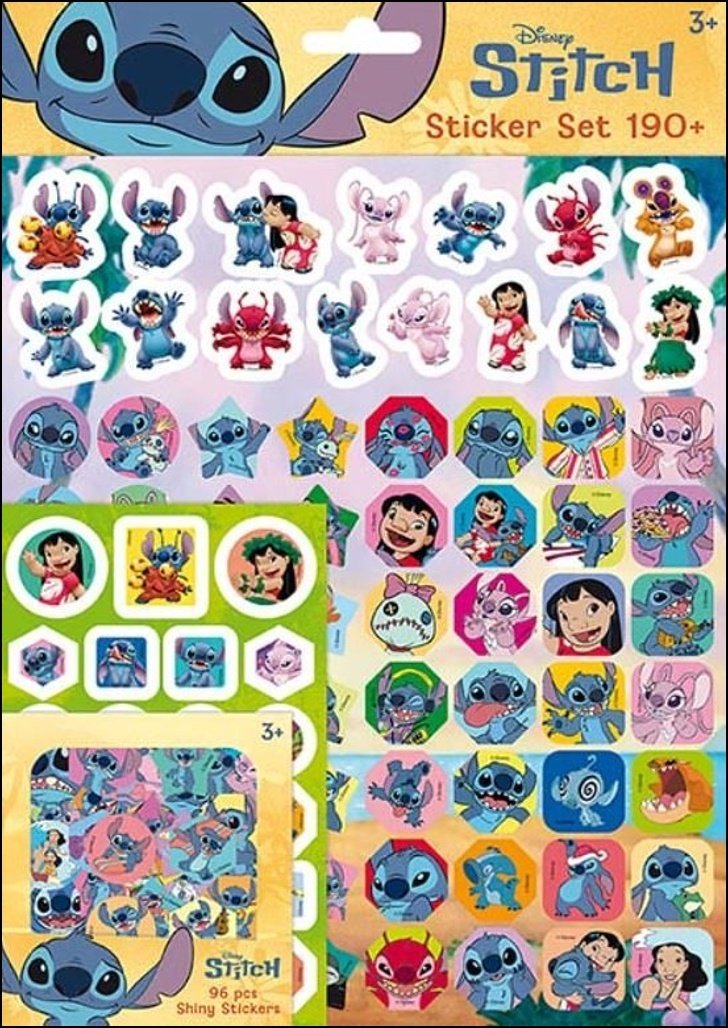 Lilo & Stitch - Samolepkový set 190+