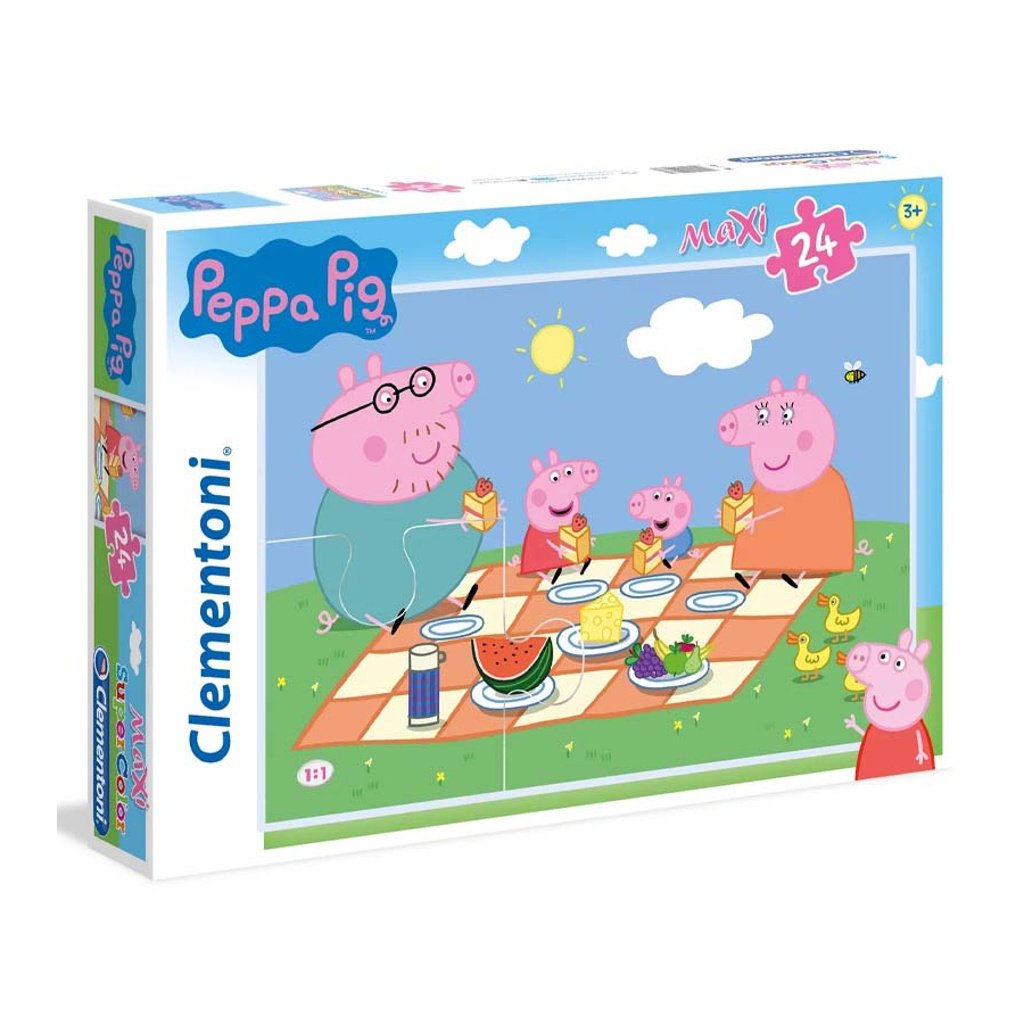 Puzzle Prasátko Peppa Maxi 104 dílků