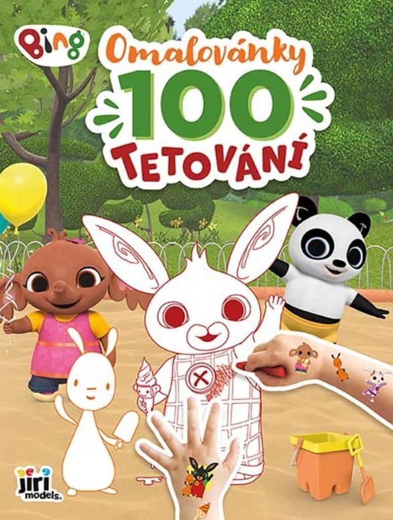 Bing - Omalovánky a 100 tetování
