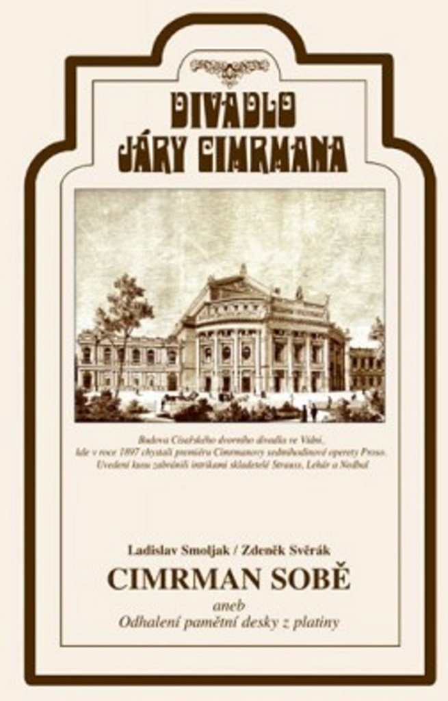 Divadlo Járy Cimrmana - Cimrman sobě aneb odhalení pamětní desky z platiny - DVD
