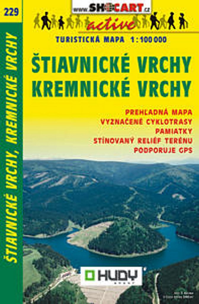 SC 229 Štiavnické vrchy, Kremnické vrchy 1:100 000