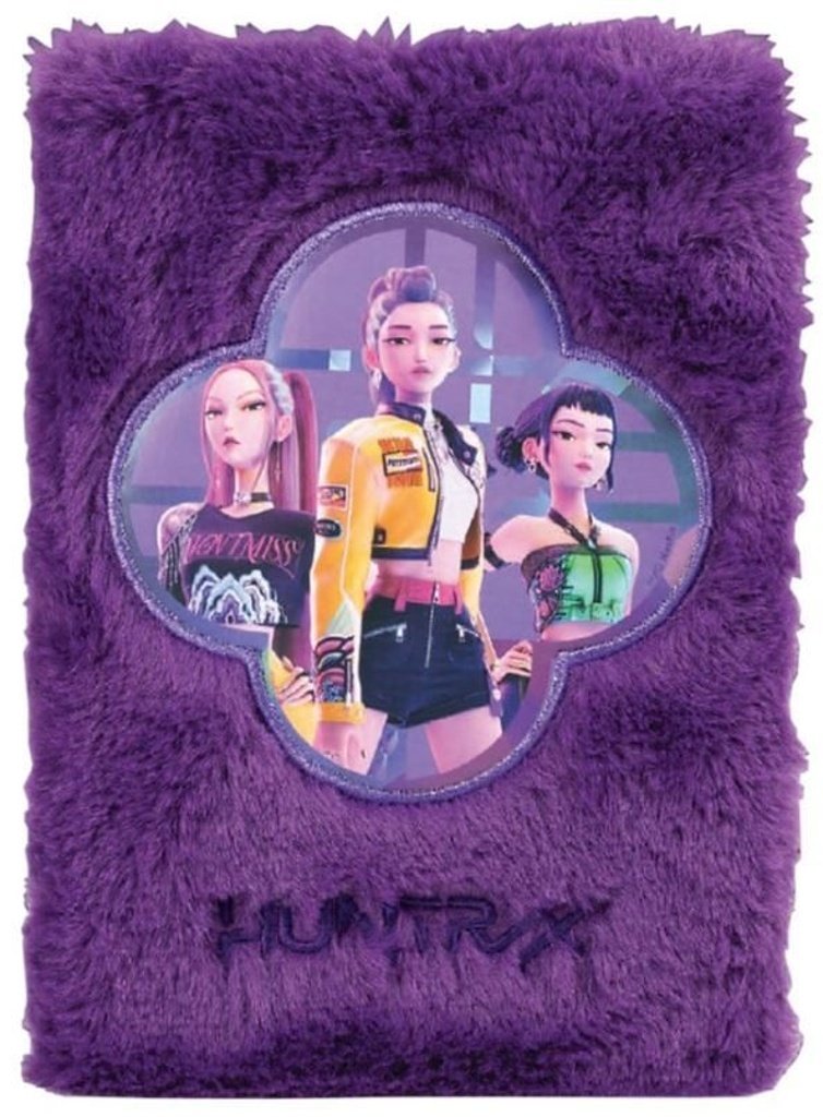 Blok plyšový A5 K-pop Demon Hunters: Huntrix