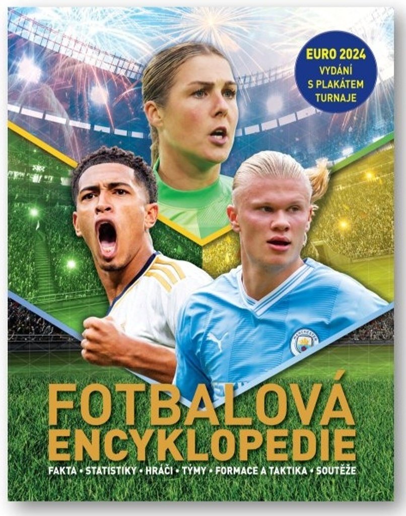 Fotbalová encyklopedie EURO 2024 + plakát z turnaje