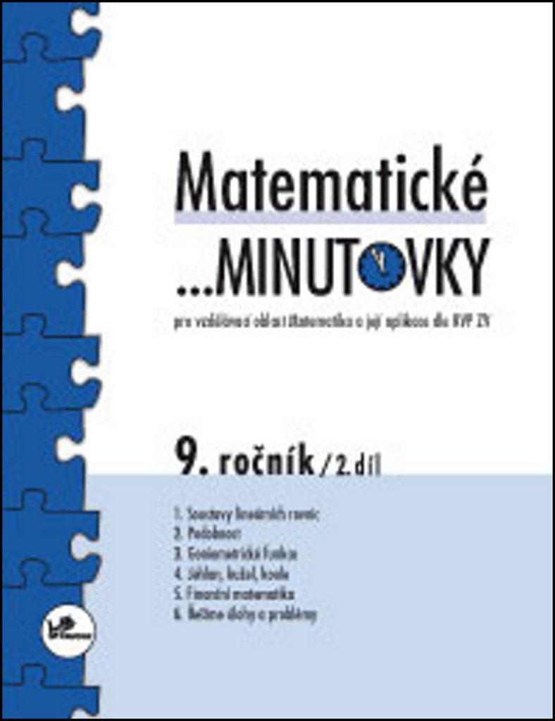Matematické minutovky pro 9. ročník / 2. díl