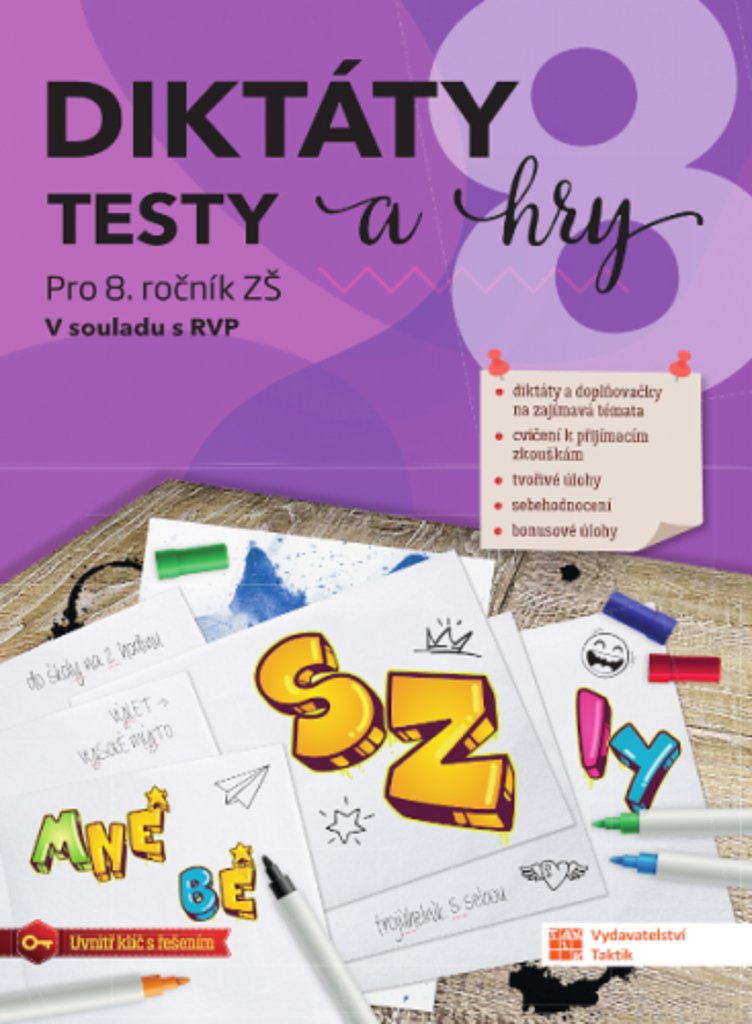 Diktáty, testy a hry pro 8. ročník ZŠ