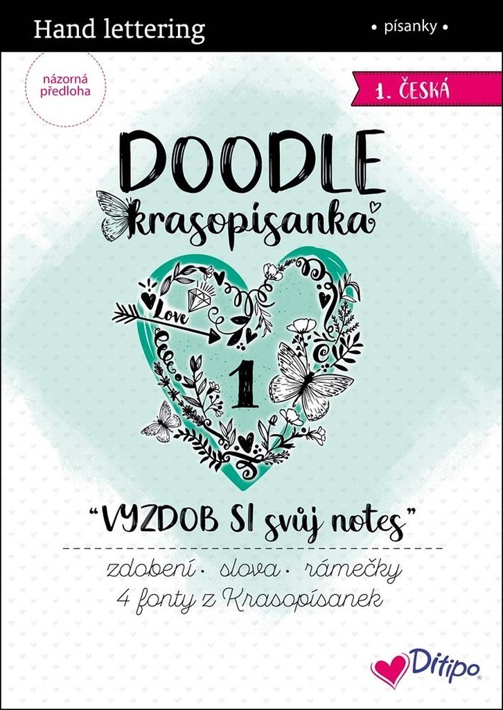 Doodle Krasopísanka - Vyzdob si svůj notes