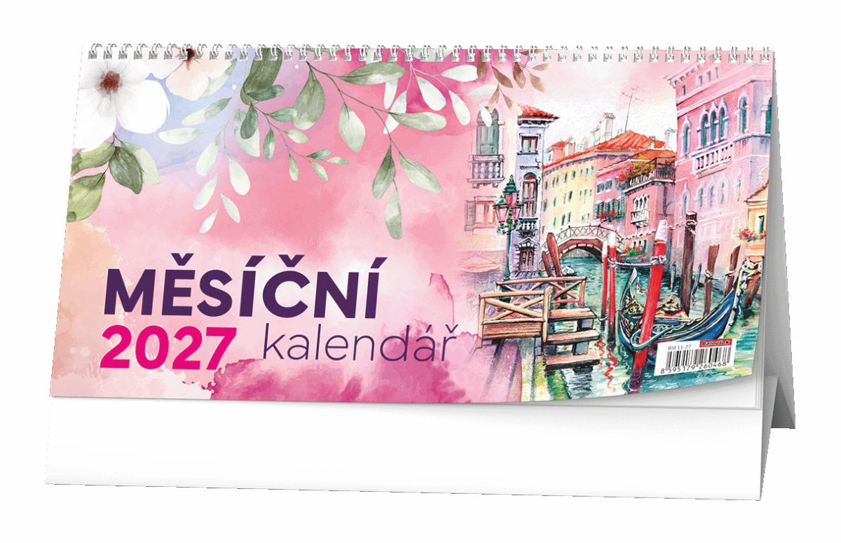 Stolní kalendář Měsíční kalendář měsíční kalendárium