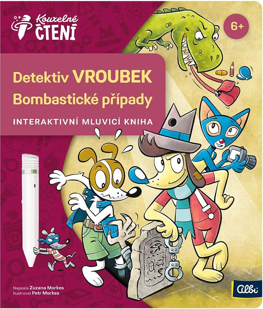 Kniha Detektiv Vroubek - Bombastické případy