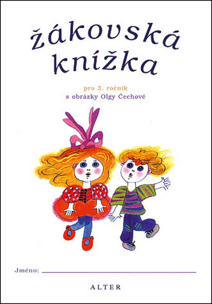 Žákovská knížka pro 3. ročník ZŠ